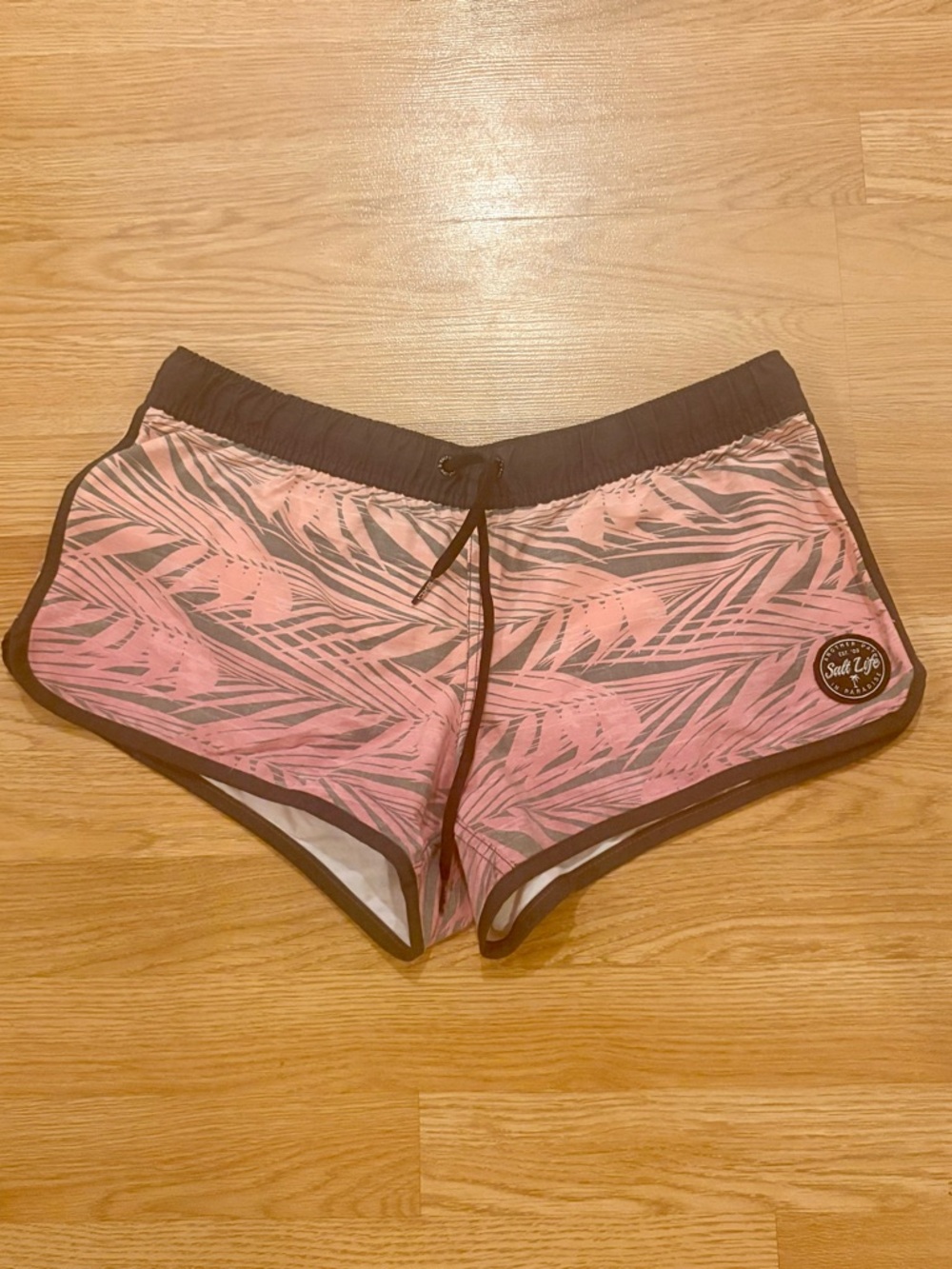 Salt Life Shorts Womens Large Drawstring Outdoors